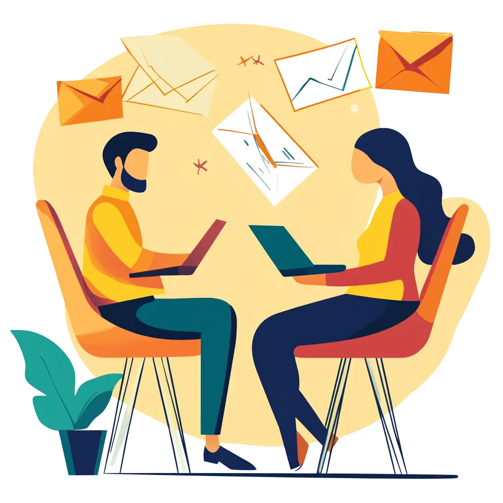 Contact illustration